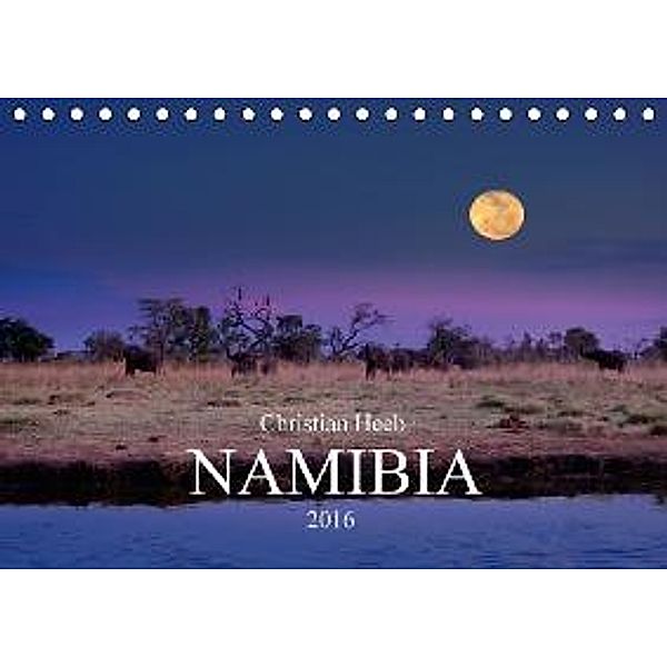 NAMIBIA Christian Heeb (Tischkalender 2016 DIN A5 quer), Christian Heeb