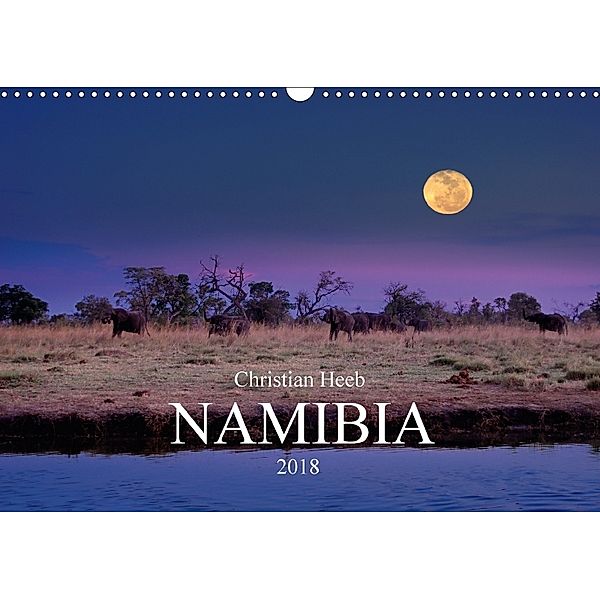 NAMIBIA Christian Heeb / UK Version (Wall Calendar 2018 DIN A3 Landscape), Christian Heeb