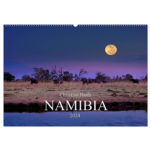 NAMIBIA Christian Heeb (Wandkalender 2024 DIN A2 quer), CALVENDO Monatskalender, Christian Heeb