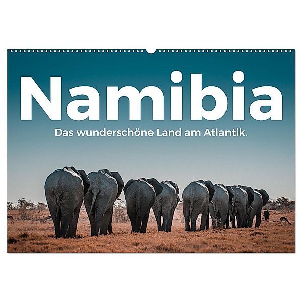 Namibia - Das wunderschöne Land am Atlantik. (Wandkalender 2024 DIN A2 quer), CALVENDO Monatskalender, M. Scott