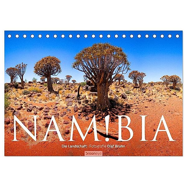 Namibia - Die Landschaft (Tischkalender 2025 DIN A5 quer), CALVENDO Monatskalender, Calvendo, Olaf Bruhn
