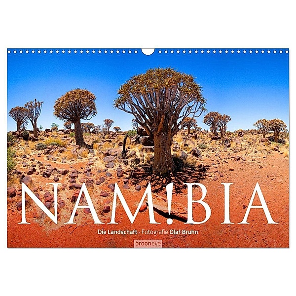 Namibia - Die Landschaft (Wandkalender 2024 DIN A3 quer), CALVENDO Monatskalender, Olaf Bruhn