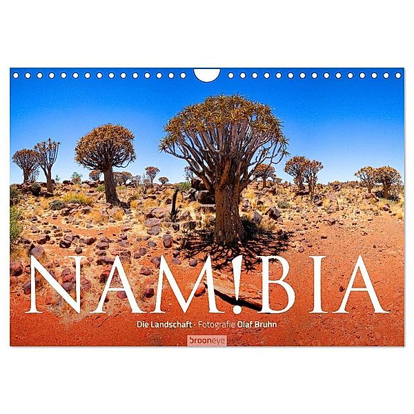 Namibia - Die Landschaft (Wandkalender 2024 DIN A4 quer), CALVENDO Monatskalender, Olaf Bruhn