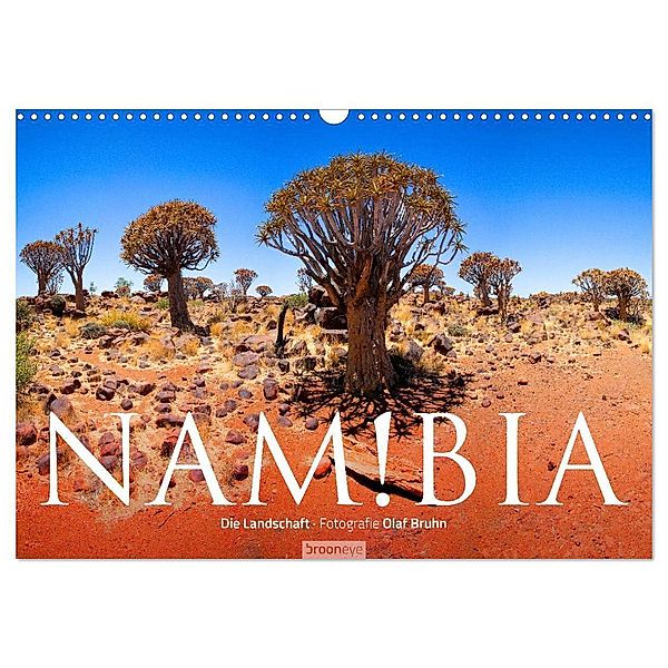 Namibia - Die Landschaft (Wandkalender 2025 DIN A3 quer), CALVENDO Monatskalender, Calvendo, Olaf Bruhn