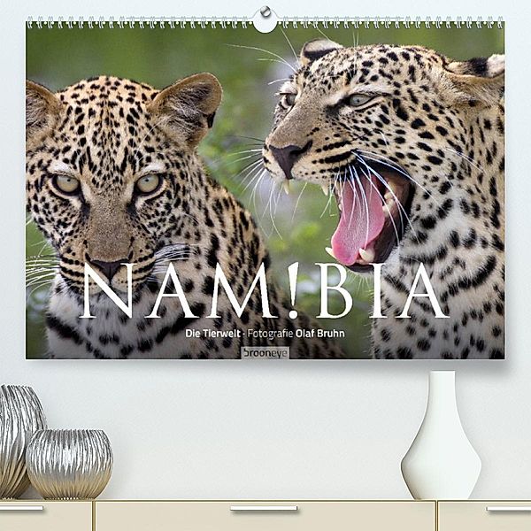 Namibia - Die Tierwelt (Premium, hochwertiger DIN A2 Wandkalender 2023, Kunstdruck in Hochglanz), Olaf Bruhn