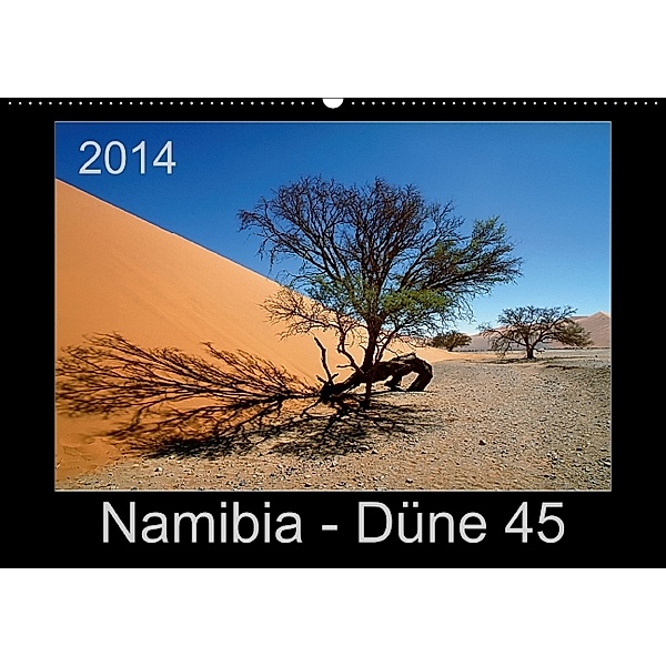 Namibia - Düne 45 (Wandkalender 2014 DIN A4 quer), Ewald Steenblock