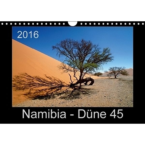 Namibia - Düne 45 (Wandkalender 2016 DIN A4 quer), Ewald Steenblock