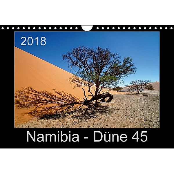 Namibia - Düne 45 (Wandkalender 2018 DIN A4 quer), Ewald Steenblock