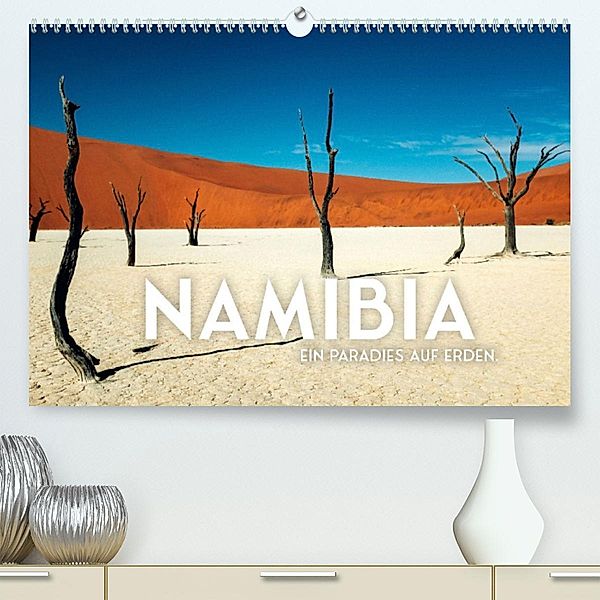 Namibia - Ein Paradies auf Erden. (Premium, hochwertiger DIN A2 Wandkalender 2023, Kunstdruck in Hochglanz), SF