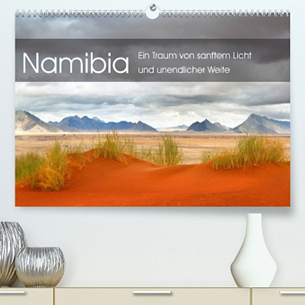 Namibia: Ein Traum von sanftem Licht und unendlicher Weite (Premium, hochwertiger DIN A2 Wandkalender 2023, Kunstdruck i, Simon Pichler