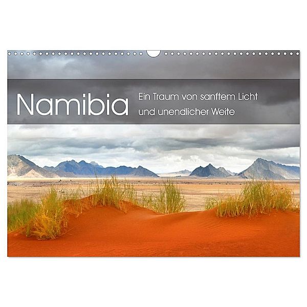 Namibia: Ein Traum von sanftem Licht und unendlicher Weite (Wandkalender 2024 DIN A3 quer), CALVENDO Monatskalender, Simon Pichler