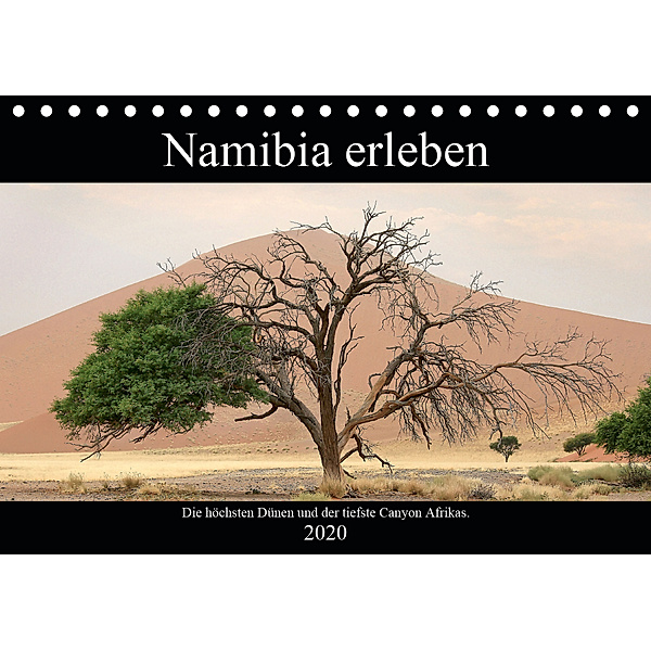 Namibia erleben (Tischkalender 2020 DIN A5 quer), Nicolette Berns