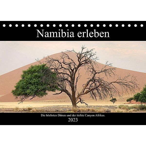 Namibia erleben (Tischkalender 2023 DIN A5 quer), Nicolette Berns