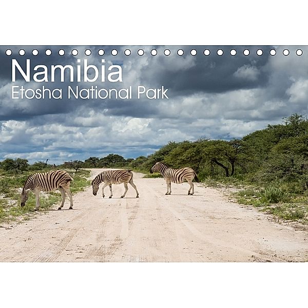 Namibia - Etosha National Park (Tischkalender 2018 DIN A5 quer), Juergen Schonnop