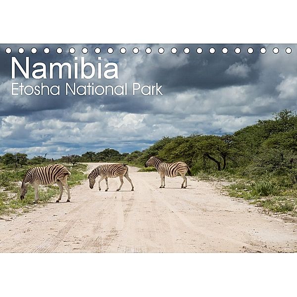 Namibia - Etosha National Park (Tischkalender 2021 DIN A5 quer), Juergen Schonnop