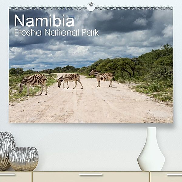 Namibia - Etosha National Park(Premium, hochwertiger DIN A2 Wandkalender 2020, Kunstdruck in Hochglanz), Juergen Schonnop