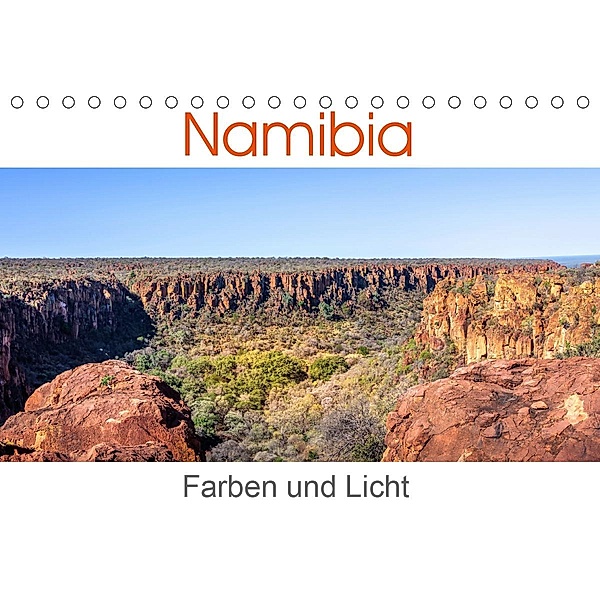 Namibia - Farben und Licht (Tischkalender 2021 DIN A5 quer), Thomas Gerber