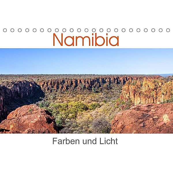 Namibia - Farben und Licht (Tischkalender 2023 DIN A5 quer), Thomas Gerber