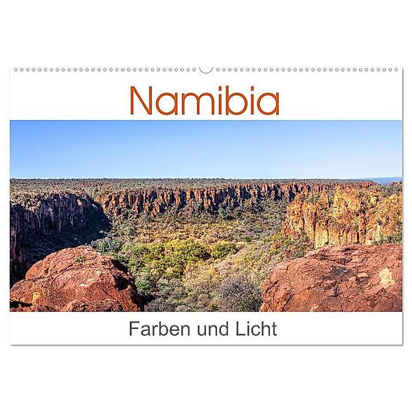 Namibia - Farben und Licht (Wandkalender 2024 DIN A2 quer), CALVENDO Monatskalender, Thomas Gerber