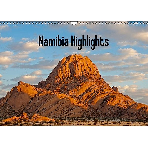 Namibia Highlights / UK-Version (Wall Calendar 2017 DIN A3 Landscape), Frauke Scholz