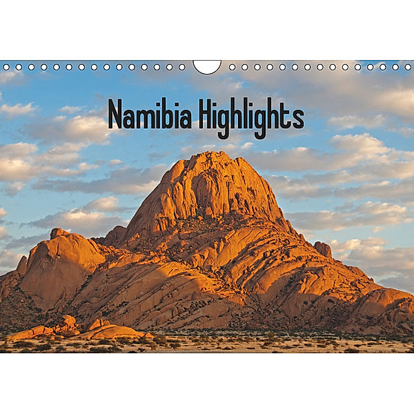 Namibia Highlights / UK-Version (Wall Calendar 2019 DIN A4 Landscape), Frauke Scholz