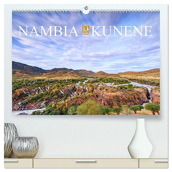 Namibia - Kunene (hochwertiger Premium Wandkalender 2025 DIN A2 quer), Kunstdruck in Hochglanz, Calvendo, Markus Obländer