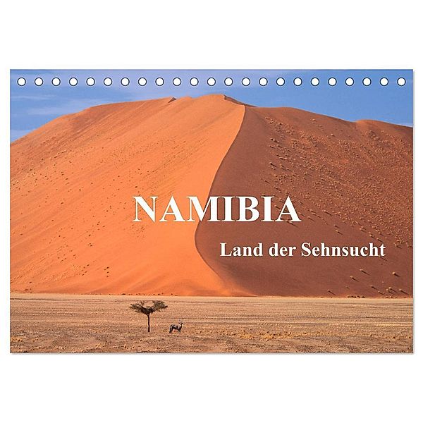 Namibia-Land der Sehnsucht (Tischkalender 2025 DIN A5 quer), CALVENDO Monatskalender, Calvendo, Christian Heeb