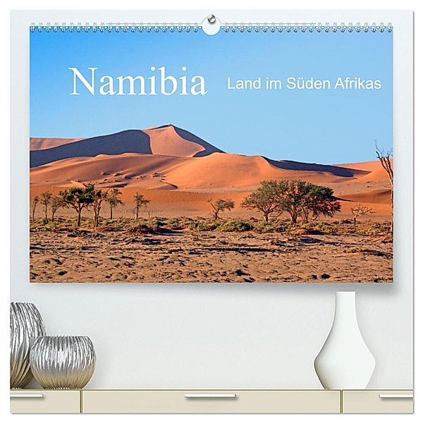 Namibia - Land im Süden Afrikas (hochwertiger Premium Wandkalender 2024 DIN A2 quer), Kunstdruck in Hochglanz, Harry Müller