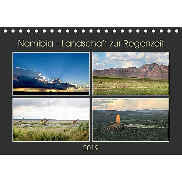 Namibia - Landschaft zur Regenzeit (Tischkalender 2019 DIN A5 quer), © Mirko Weigt