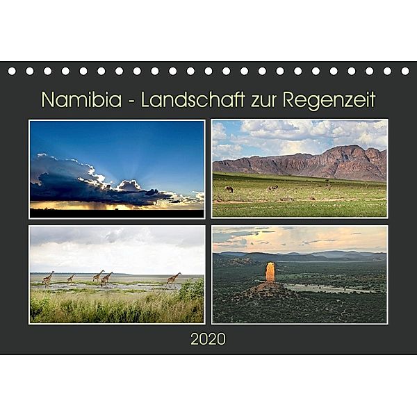 Namibia - Landschaft zur Regenzeit (Tischkalender 2020 DIN A5 quer), © Mirko Weigt