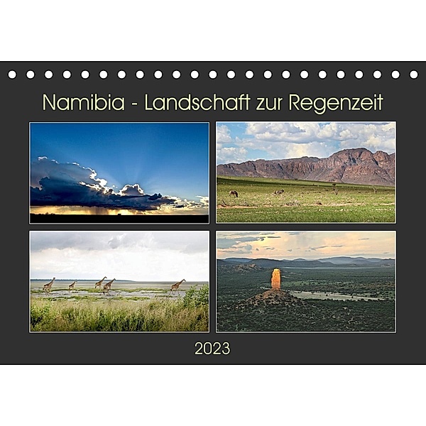 Namibia - Landschaft zur Regenzeit (Tischkalender 2023 DIN A5 quer), © Mirko Weigt, Hamburg