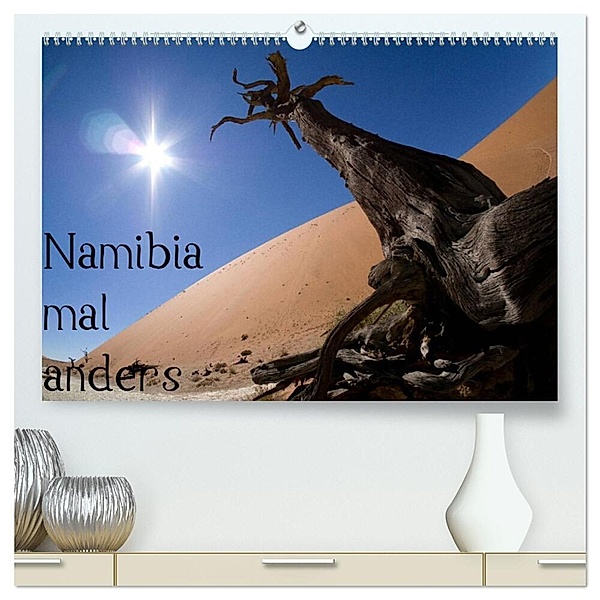 Namibia mal anders (hochwertiger Premium Wandkalender 2024 DIN A2 quer), Kunstdruck in Hochglanz, Roland Schmellenkamp