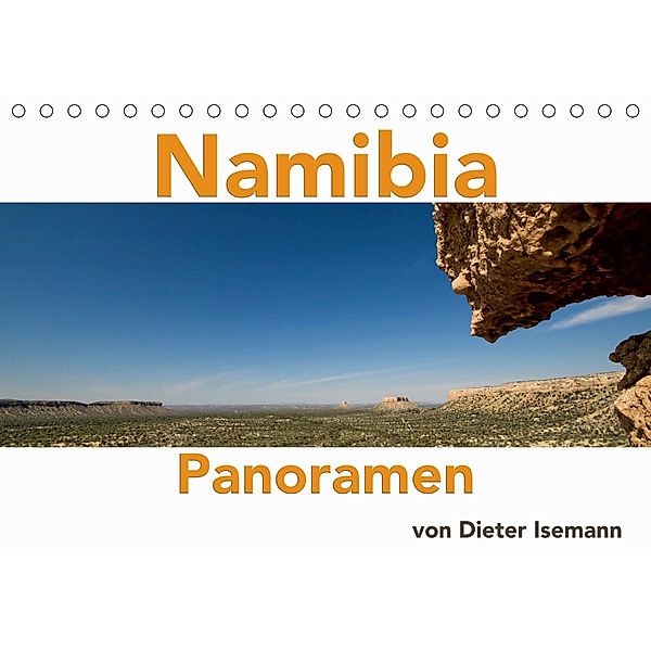 Namibia - Panoramen (Tischkalender 2021 DIN A5 quer), Dieter Isemann