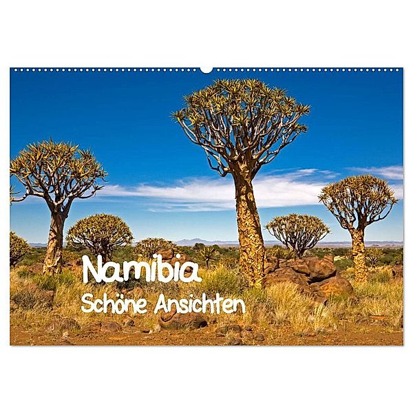 Namibia - Schöne Ansichten (Wandkalender 2024 DIN A2 quer), CALVENDO Monatskalender, Ingo Paszkowsky