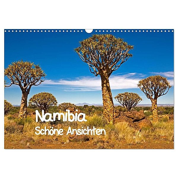 Namibia - Schöne Ansichten (Wandkalender 2024 DIN A3 quer), CALVENDO Monatskalender, Ingo Paszkowsky