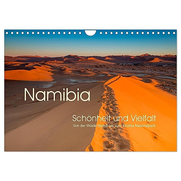 Namibia, Schönheit und Vielfalt (Wandkalender 2024 DIN A4 quer), CALVENDO Monatskalender, Erik R. Kroker