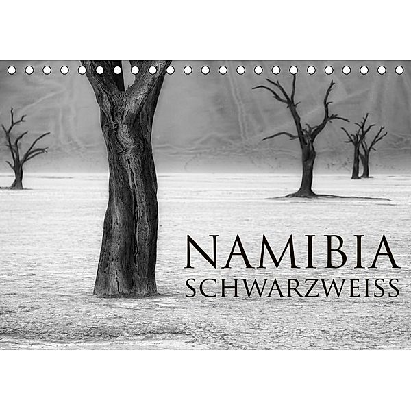 Namibia schwarzweiß (Tischkalender 2020 DIN A5 quer), Michael Voß