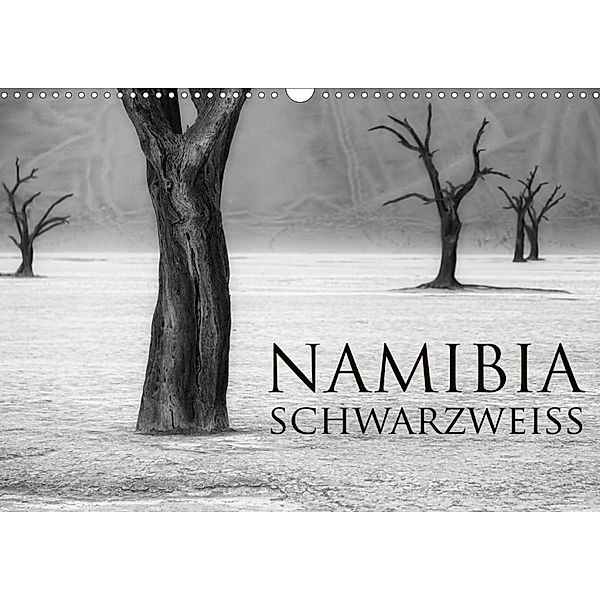 Namibia schwarzweiß (Wandkalender 2020 DIN A3 quer), Michael Voß