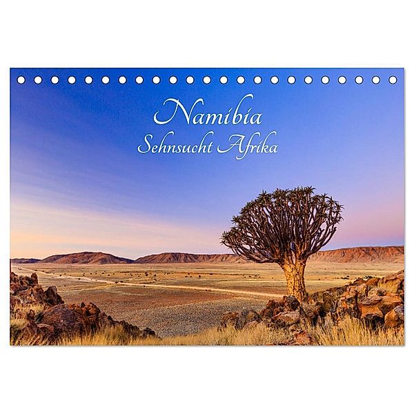 Namibia - Sehnsucht Afrika (Tischkalender 2024 DIN A5 quer), CALVENDO Monatskalender, Markus Obländer