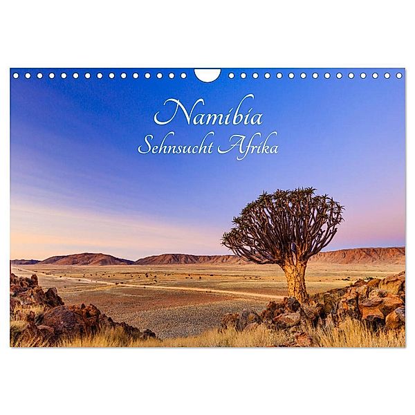 Namibia - Sehnsucht Afrika (Wandkalender 2025 DIN A4 quer), CALVENDO Monatskalender, Calvendo, Markus Obländer