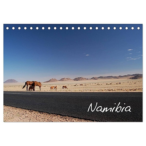 Namibia (Tischkalender 2024 DIN A5 quer), CALVENDO Monatskalender, Barbara Herzog