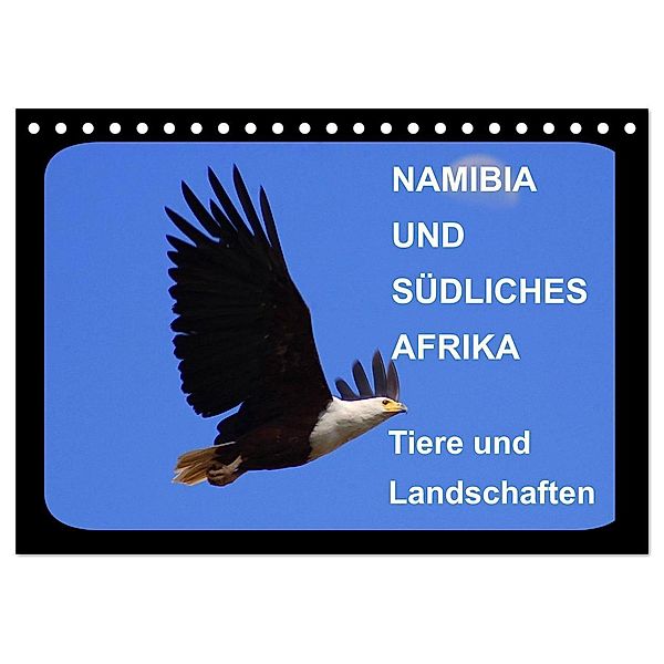 Namibia und Südliches Afrika - Tiere und Landschaften (Tischkalender 2024 DIN A5 quer), CALVENDO Monatskalender, Eduard Tkocz
