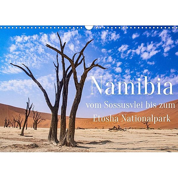 Namibia - Vom Sossusvlei bis zum Etosha Nationalpark (Wandkalender 2022 DIN A3 quer), Inxtagenumdiewelt.de