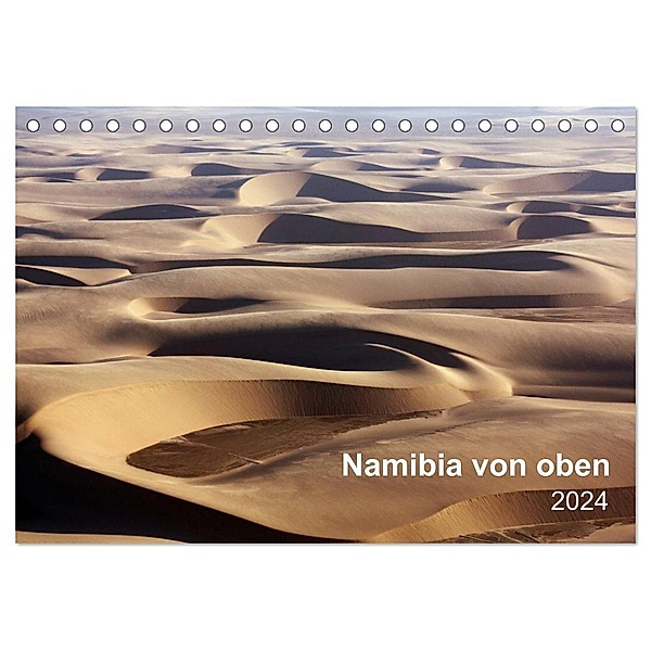 Namibia von oben (Tischkalender 2024 DIN A5 quer), CALVENDO Monatskalender, Nicola Furkert