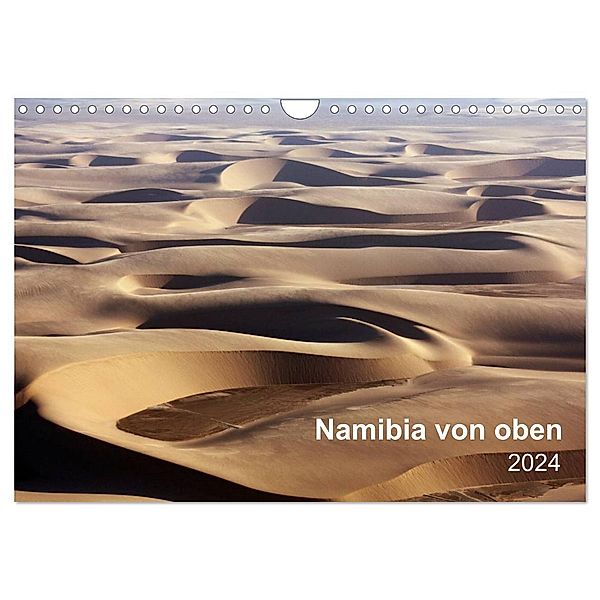 Namibia von oben (Wandkalender 2024 DIN A4 quer), CALVENDO Monatskalender, Nicola Furkert