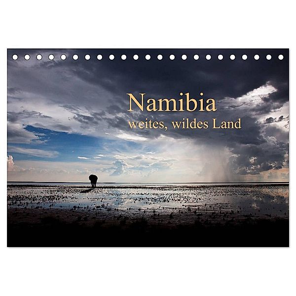 Namibia - weites, wildes Land (Tischkalender 2024 DIN A5 quer), CALVENDO Monatskalender, Ute Nast-Linke