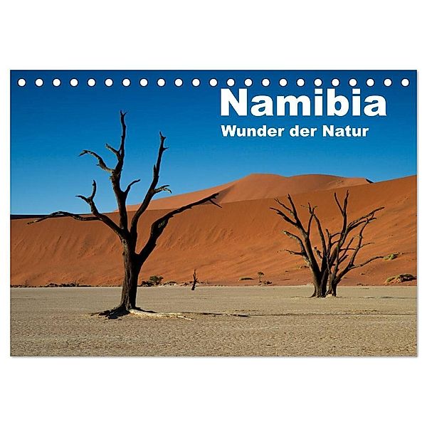 Namibia - Wunder der Natur (Tischkalender 2024 DIN A5 quer), CALVENDO Monatskalender, Juergen Schonnop