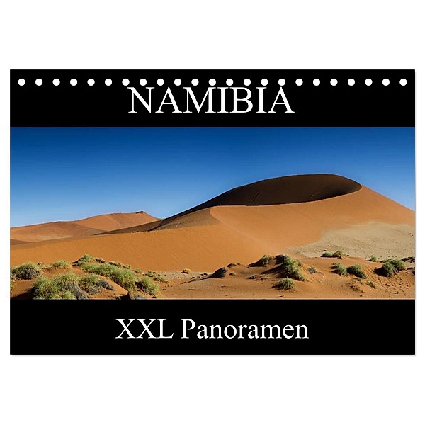 Namibia - XXL Panoramen (Tischkalender 2024 DIN A5 quer), CALVENDO Monatskalender, Juergen Schonnop