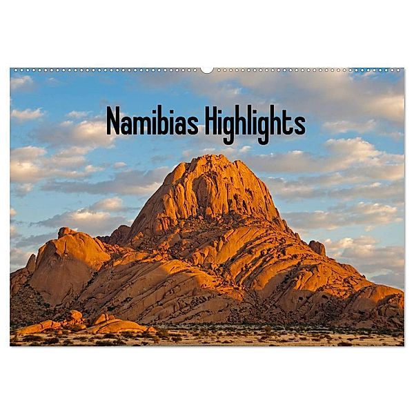 Namibias Highlights (Wandkalender 2024 DIN A2 quer), CALVENDO Monatskalender, Frauke Scholz