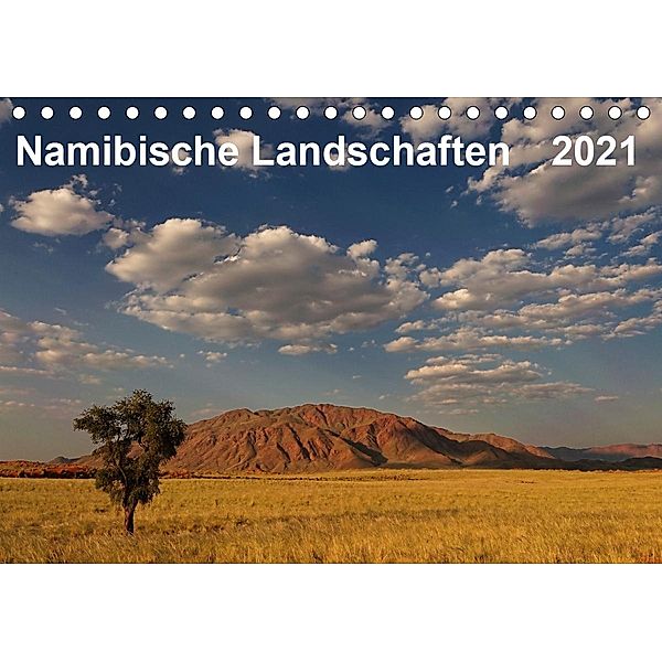 Namibische Landschaften (Tischkalender 2021 DIN A5 quer), Gerald Wolf